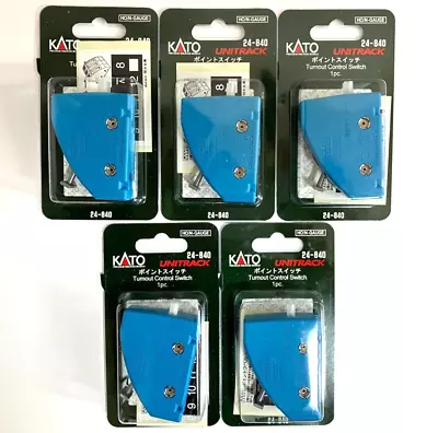 Lot5 Kato 24-840 HO/N Scale UniTrack Turnout Control Switch Set Of 5 From Japan • $33