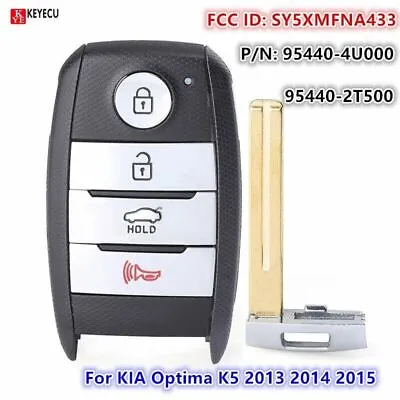 For 2014-2015 KIA OPTIMA EX & HYBRID SMART KEY FOB KEYLESS REMOTE SY5XMFNA433 • $33.69