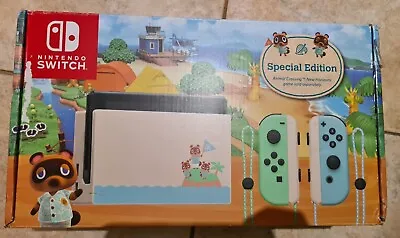 Nintendo Switch Animal Crossing 32GB Handheld System - New Horizons Edition • $600