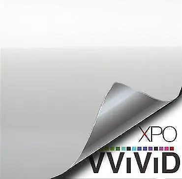 VVivid Xpo Gloss White Vinyl Car Wrap Film | V146 • $1.99