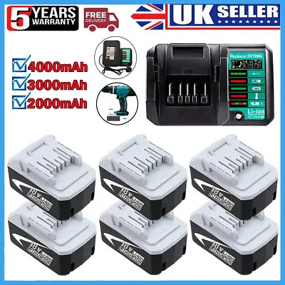 Makita 18V G-series Battery + Charger-set BL1840G BL1811G BL1815G BL1813G DC18WA • £1.09
