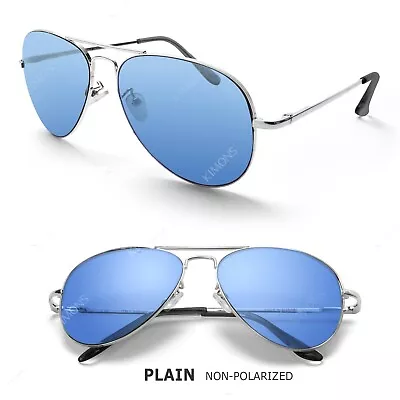 Polarized Sunglasses For Women Men Vintage Sports Driving Metal Aviator Gradient • $8.95