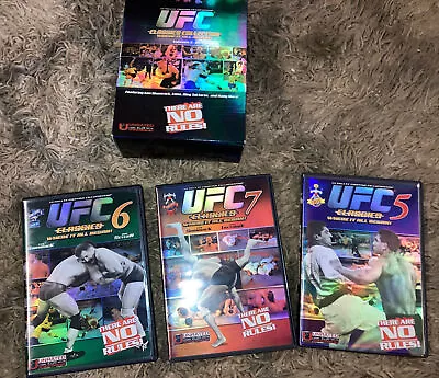 Ufc Classic Collection Dvd Volumes 5 6 And 7. Missing Volume 8 • $10