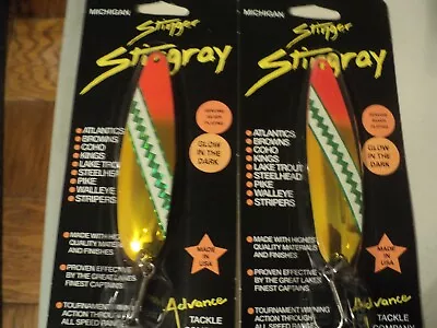 2 - Michigan Stinger Stingray Spoons (hawg Wild) Nip • $18