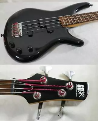 IBANEZ SR400 SDGR BK / Electric Bass Guitar / Made In 1990s Japan • $399.99