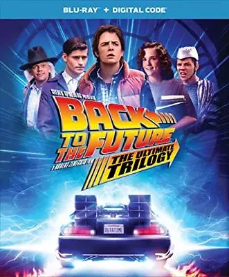 Back To The Future Trilogy Blu-ray Michael J. Fox NEW • $22.23