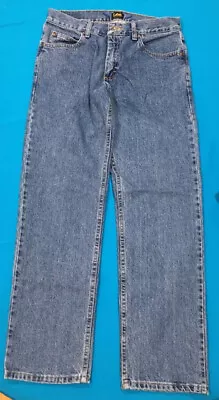 Lee Regular Fit Mens Blue Jeans Size 31x30 Denim 100% Cotton EUC • $15.99