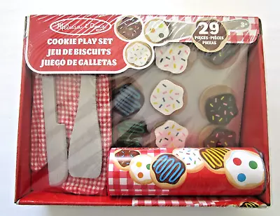 NIP Melissa & Doug Slice And Bake Wooden Cookie Play Food Set • $21.95