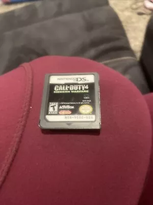 Call Of Duty 4 Modern Warfare (Nintendo DS) Tested & Working Cart Only Authentic • $20