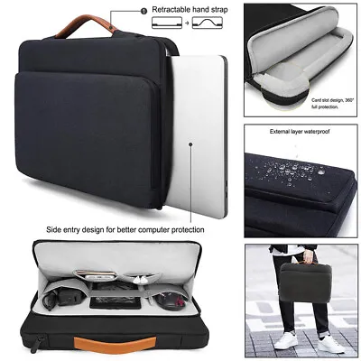 $19.99 • Buy For Apple MacBook Air Pro 13  2016~2021 Carrying Sleeve Case Handbag Pouch Bag