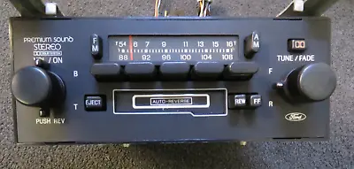 1983-1986 Ford Mustang Premium Sound AM/FM Radio Cassette Player OEM Original • $450