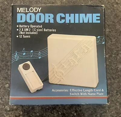 VINTAGE Melodic Door Chime. BRAND NEW. FREE POST • $30