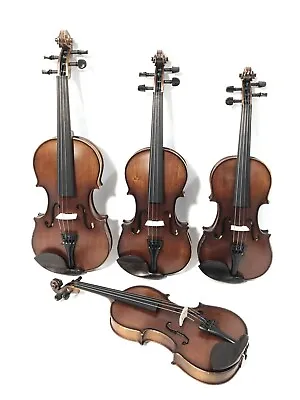 Symphony 1/4 Premium Violin W/Extra String SetBowFoam Case -Full Kit SJV01B14 • £133.76