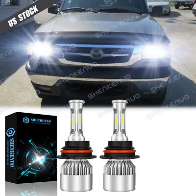 For Mazda B2300 B3000 B4000 1994-2008 2x LED Headlight High/Low Beam Bulbs 6000K • $18.49