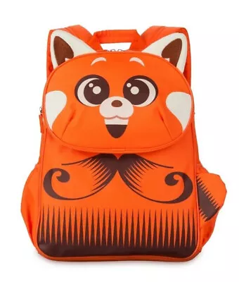 Disney Store Turning Red Mei Lee Red Panda Backpack Rucksack Bag School • $21.12