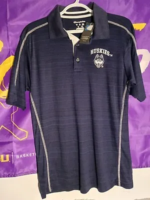 $10.99 • Buy NEW UConn Huskies Embroidered Small Golf Polo Shirt NCAA Big East Final Four