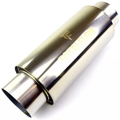 22621 Universal Exhaust Muffler 4 Inch ID | Diesel Exhaust Muffler • $165.39