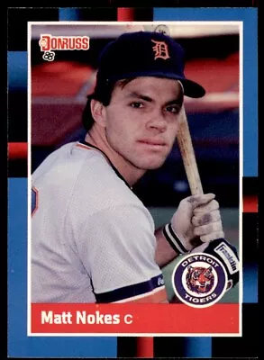 1988 Donruss Matt Nokes Baseball Cards #152 • $3