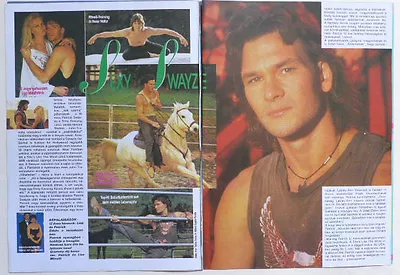 A-ha Aha Morten Harket Patrick Swayze Lisa Clippings Cuttings Hungary • $9.99