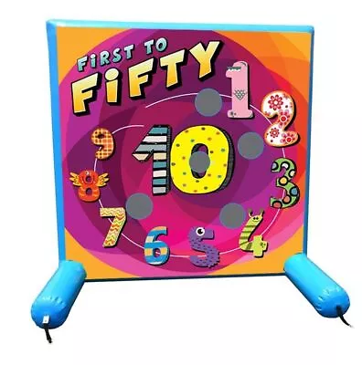 Interactive Sealed Inflatable Air Frame Game First To 50 Event Party Carnival • $349.99