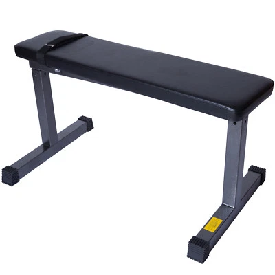 £44.99 • Buy Gym Master Flat Weight Bench Press Barbell Dumbbell Lifting Workout Exercise