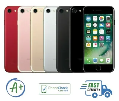Apple IPhone 7 A1660 UNLOCKED For All Carriers All Colors+GB - A Grade • $99.99