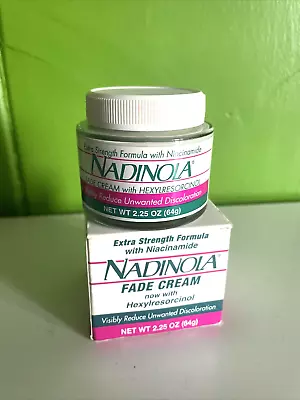 NEW - Nadinola Skin Discoloration Cream Extra Strength Formula 2.25oz • $19.95