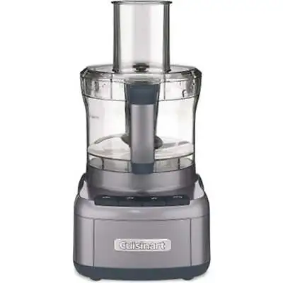 Cuisinart Food Processor 8 Cup Gun Metal In Grey • $199.99