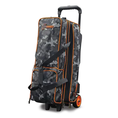 Hammer Premium Deluxe 3 Ball Roller Camo Bowling Bag • $199.95