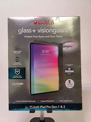 ZAGG InvisibleShield Glass+ VisionGuard  Screen Protection For IPad Pro 11  • $37.99