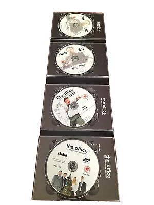 The Office UK  Complete Series One & Two (DVD 2004 4Disc Set) Region 2 + 4 PAL • $24.99