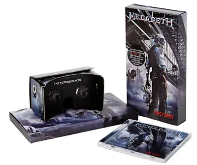 Megadeth - Dystopia Deluxe Edition CD + 2 Bonustracks +Virtual Reality Card Box  • £79.68