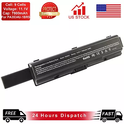 9 Cell Battery For Toshiba Satellite PA3533U-1BRS PA3534U-1BRS PA3535U-1BRS • $22.99