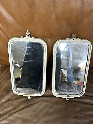Pair Of Vintage West Coast Jr. Tow Mirror Heads Truck Ford Chevy Patina • $40