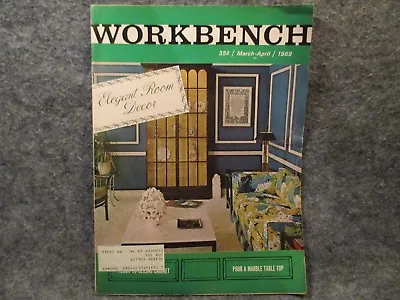 Workbench Vintage Magazine March - April 1968 Volume 24 No 2 Elegant Room Decor • $9.99