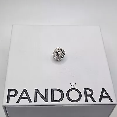 Genuine Pandora Pink Enamel Primrose Path Flower Charm ALE 925 #791488EN68 • £26