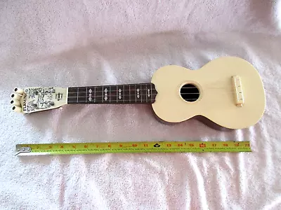 Ukulele Flamingo Plastic 50s Vintage For Parts Or Display • $15