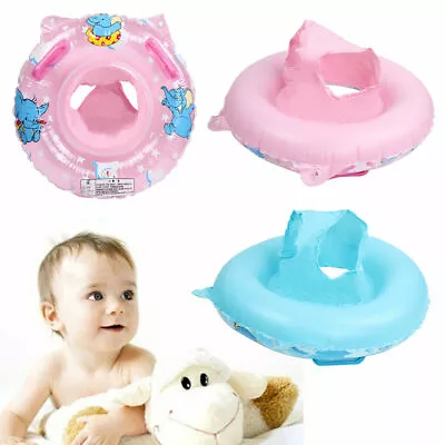 Baby Kids Swimming Inflatable Ring Safety Seat Float Raft Chair Pool Bathtub Toy • £4.39