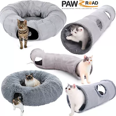 PAWZ Road Cat Tunnel Tube Rabbit Toys Foldable Exercise Pet Kitten Tunnel Toys  • $28.99