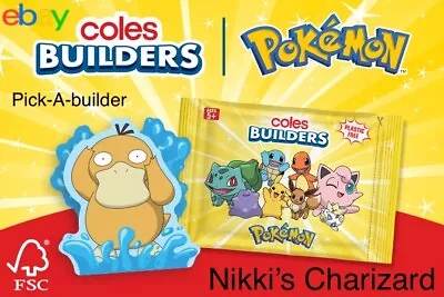 Pokemon - 2024 - Australian Coles Promotion - Pokemon Builders - Limited Edition • $7