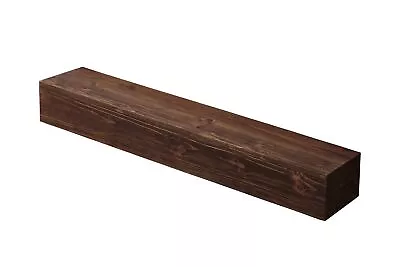 48  Rustic Wood Fireplace Mantel | Wall-Mounted & Floating Shelf For Home Decor • $131.31