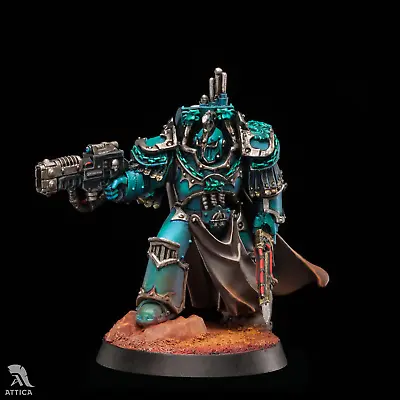 Alpha Legion Praetor - Terminator Painted Figure Horus Heresy Pre-Sale | Art • $110.66