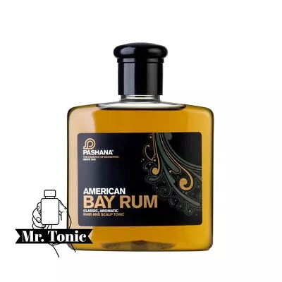 Pashana American Bay Rum Hair Tonic - An Absolute Classic! - 250ml • £10.99