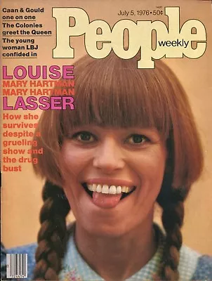 LOUISE LASSER Mary Hartman ~~ People Weekly Magazine ~ July 5 1976 ~~ F-2-2 • $9.99