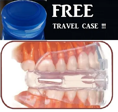 Stop Snoring Mouthpiece Sleep Apnea Guard Bruxism Anti Snore Pure Grind Aid Tray • $9.99