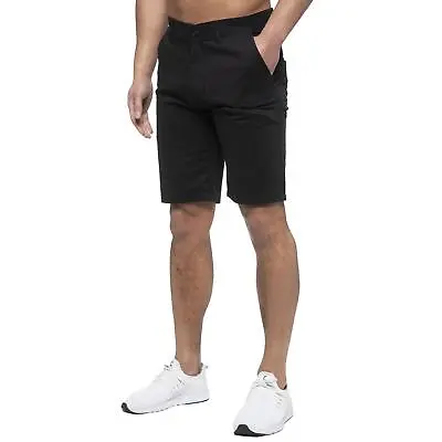 £15.95 • Buy Enzo Mens Chino Shorts Cotton Summer Beach Pants Regular Fit Casual Half Pant