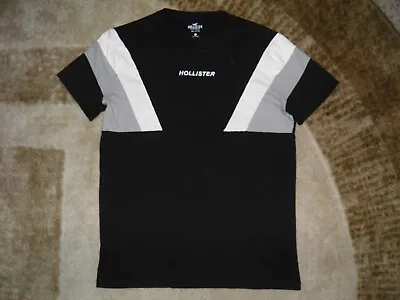 Mens HOLLISTER Black/Gray/White Shirt Size M • $14.95