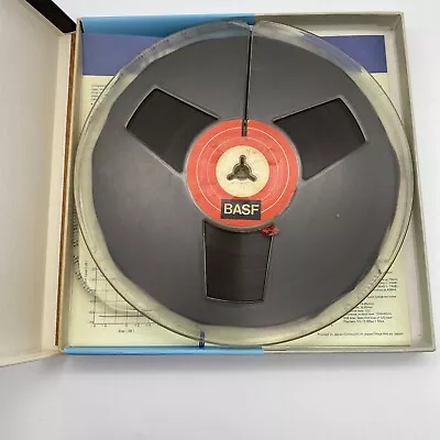 BASF Reel 7” 1/4 With Tape Reel To Reel Vintage • £8.99