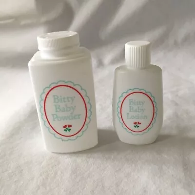 American Girl BITTY BABY POWDER & LOTION From Pleasant Co Starter Set 1995 • $7.95