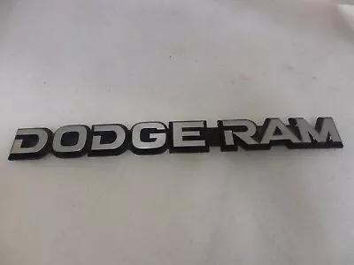 1986-1993 Dodge RAM Van 1500 2500 3500 Rear Door Emblem OEM Nameplate Mopar • $34.99